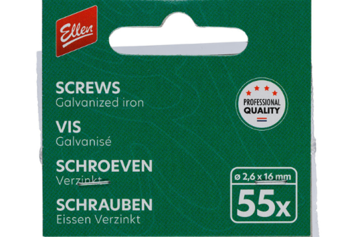 Eisen verzinkte Schrauben