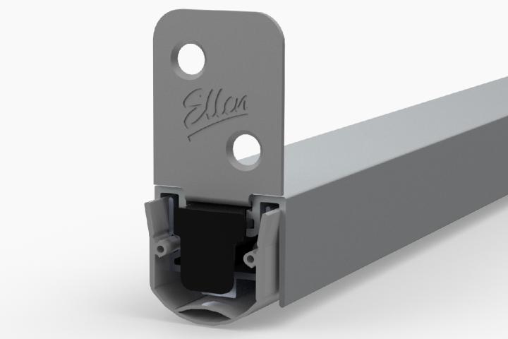 Automatische Türbodendichtung EllenMatic Ferro-S 2