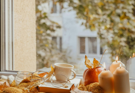 Zugluftfreie Fenster im Herbst